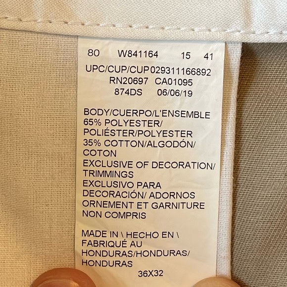 Dickies Original 874 Khaki - 36x32” - Picture 4 of 6